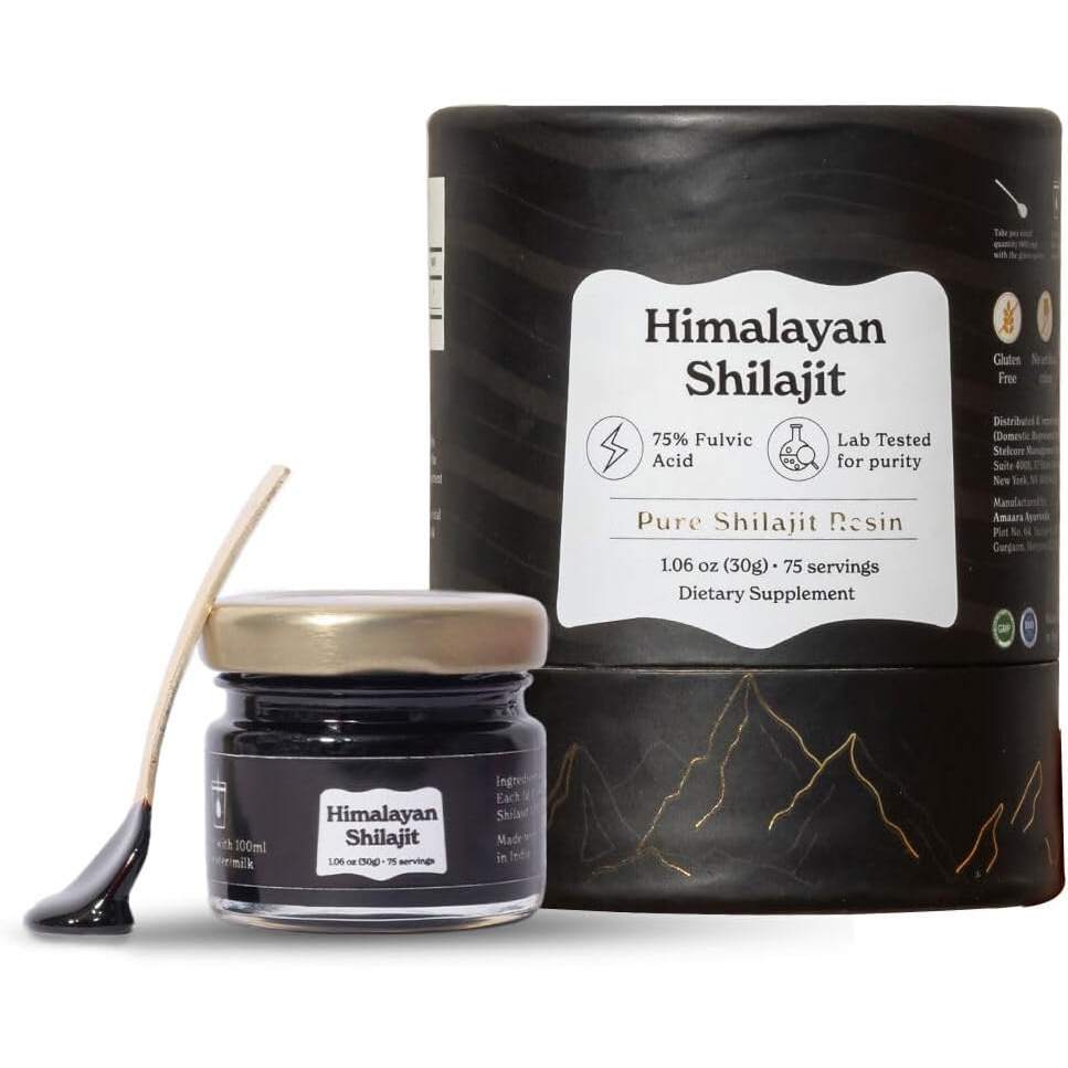 Shilajit Resin Pure - 純粋なヒマラヤ シラジット樹脂男性と女性のための高効力スタミナと筋肉増強のための 85+ 微量ミネラル送料無料
