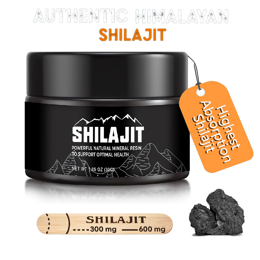 Shilajit Resin Pure - 本物のヒマラヤ産シラジット樹脂 - オーガニックで最も強力なプレミアム樹脂、100％純粋なオーガニックシラジットでエネルギーと免疫サポートに