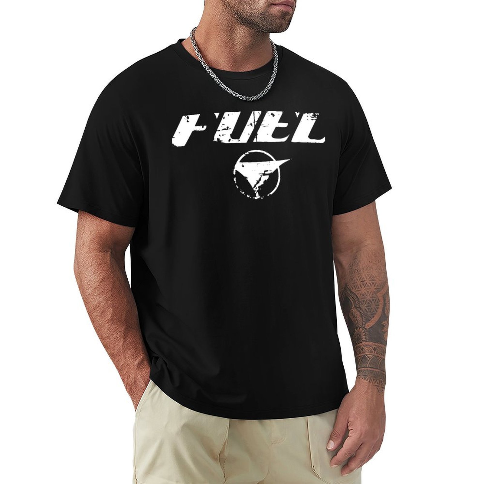 Fuel Fitness & Nutrition Oakbank - フューエルバンド メンズ ファッション グラフィックTシャツ フィットネス トレーニング