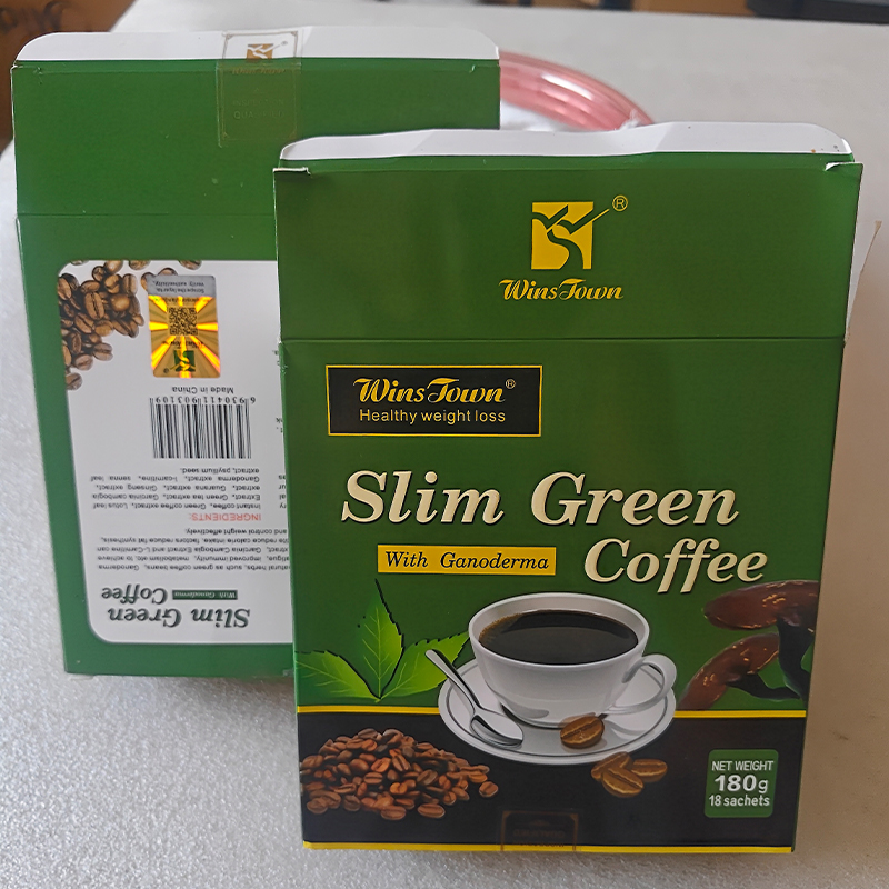 Shilajit Resin Pure - カスタムスリムグリーンコーヒーボックス 18個入り/箱 正規品 ウィンストン スリミンググリーンコーヒー ガノデルマ配合