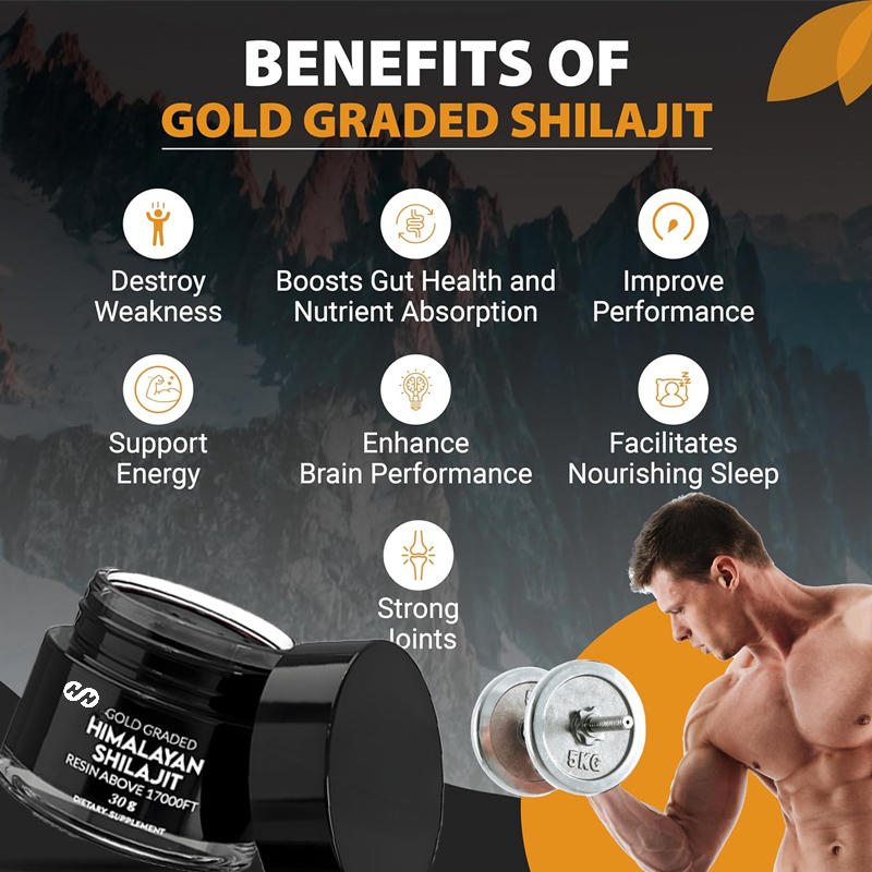 純ヒマラヤ産シラジット樹脂、自然乾燥、ゴールドグレード、85 - Shilajit Resin Pure のレビューと価格