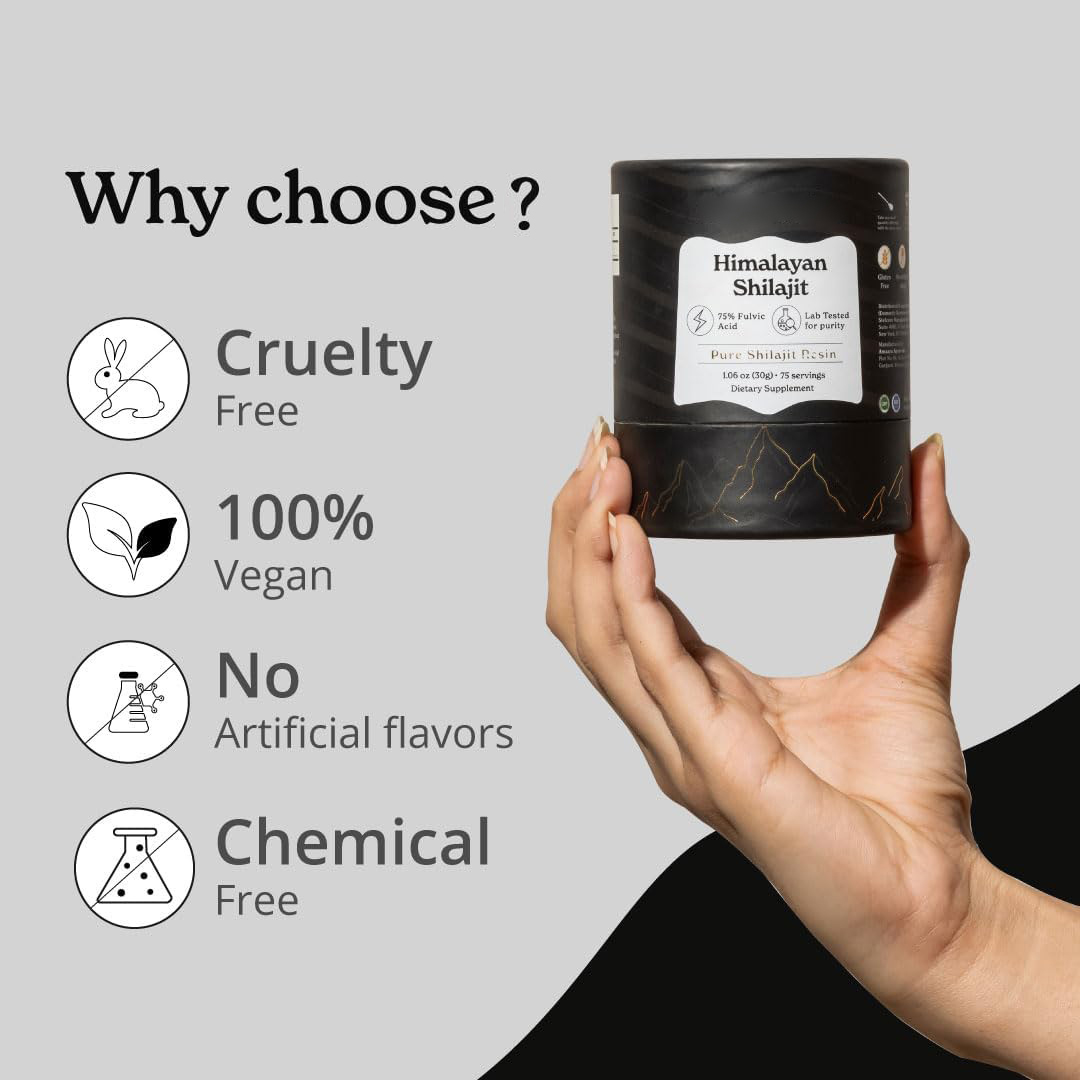 純粋なヒマラヤ シラジット樹脂男性と女性のための高効力スタミ - Shilajit Resin Pure のレビューと価格