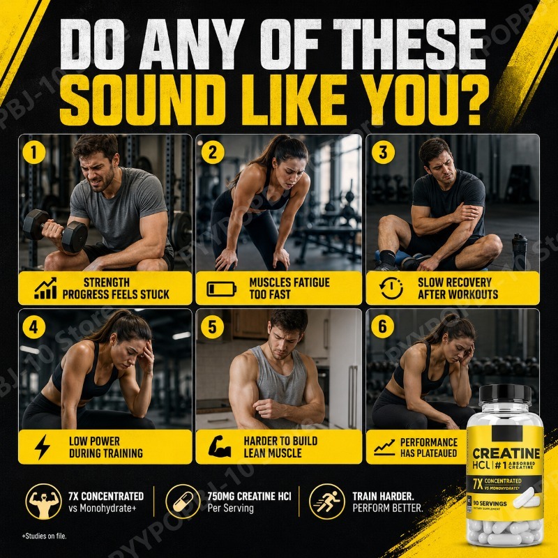 クレアチンHCl 750mg 90カプセル フィットネス筋肉 - Nutrition Fitness Supplements のレビューと価格