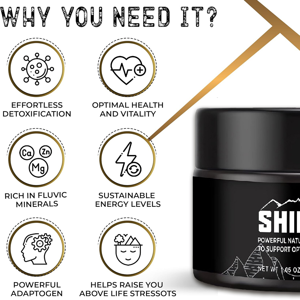 本物のヒマラヤ産シラジット樹脂 - オーガニックで最も強力な - Shilajit Resin Pure のレビューと価格