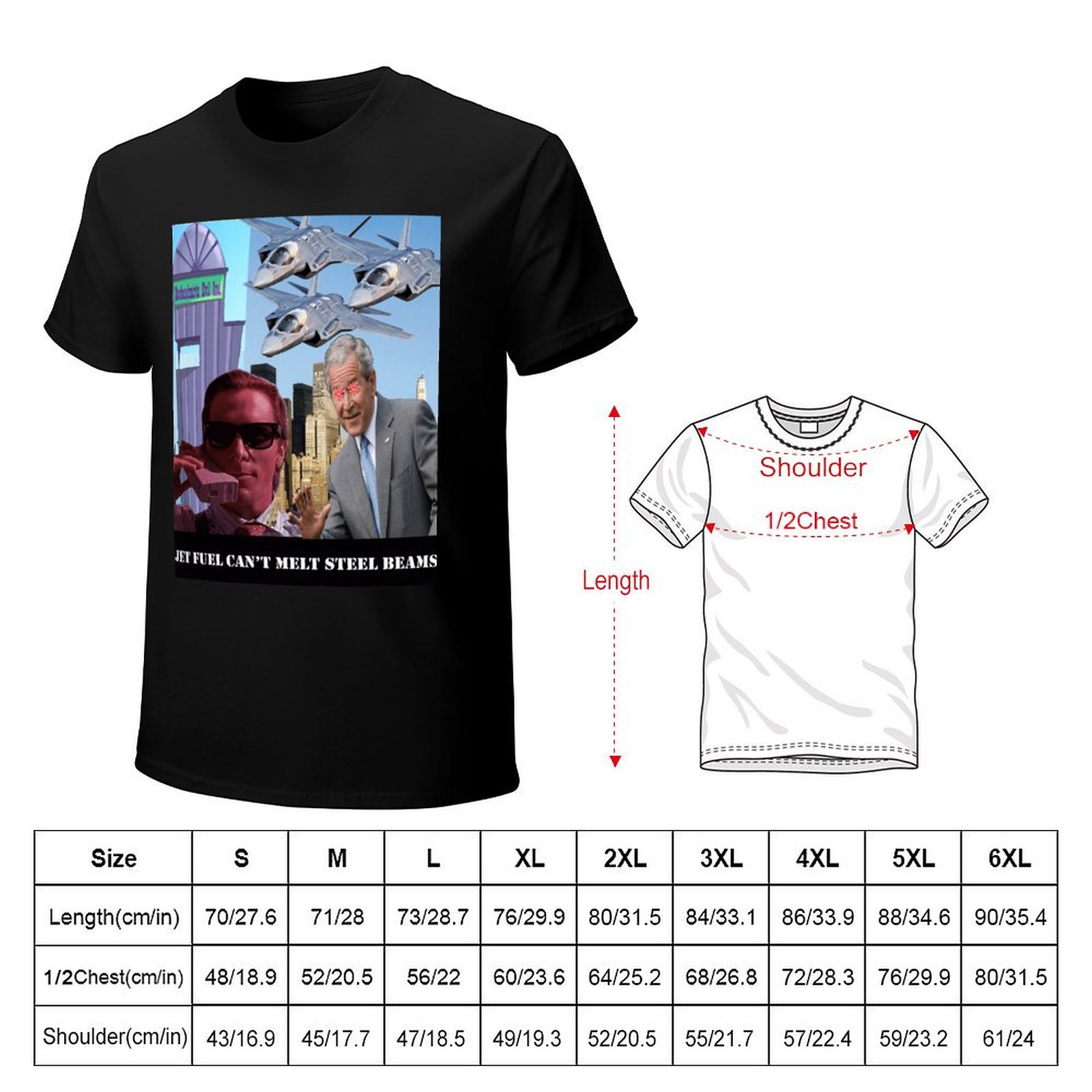 ジェット燃料は鋼製梁を溶かすことはできません Tシャツ フィ - Fuel Fitness & Nutrition Oakbank のレビューと価格