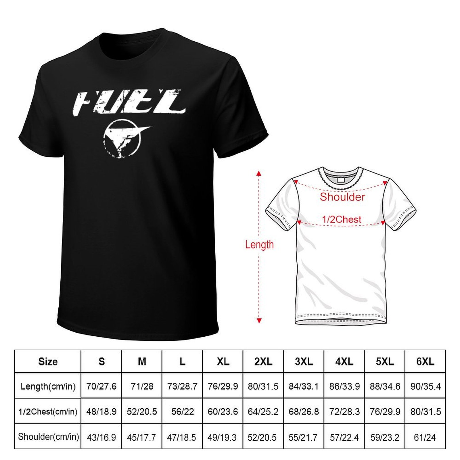 フューエルバンド メンズ ファッション グラフィックTシャツ - Fuel Fitness & Nutrition Oakbank のレビューと価格