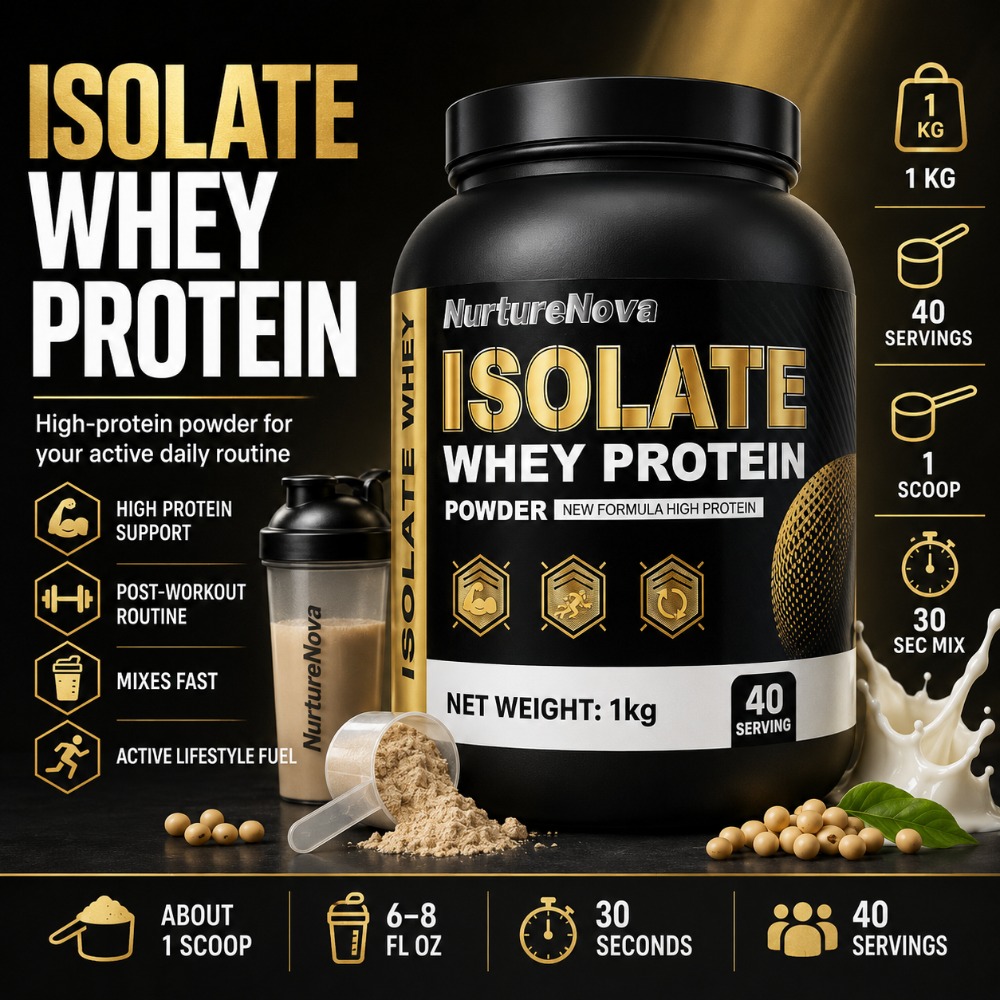 ナーターノヴァ アイソレート ホエイプロテインパウダー 1k - Fitness Nutrition Whey Protein のレビューと価格