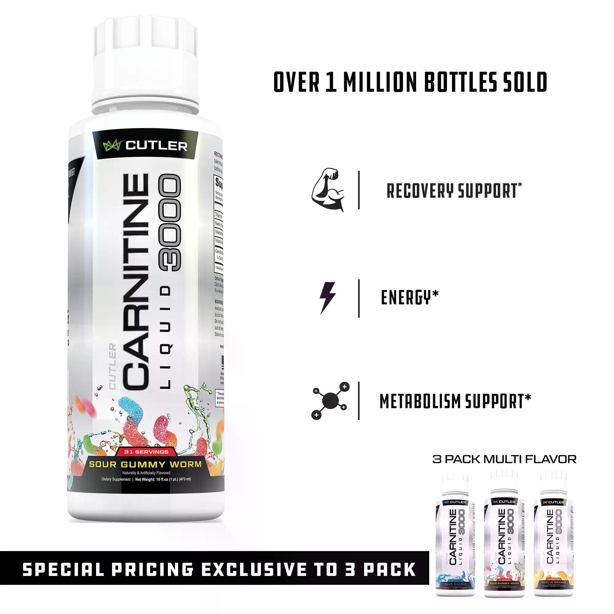 カトラーニュートリション リキッドカルニチン3000 エネル - Nutrition Fitness Supplements のレビューと価格