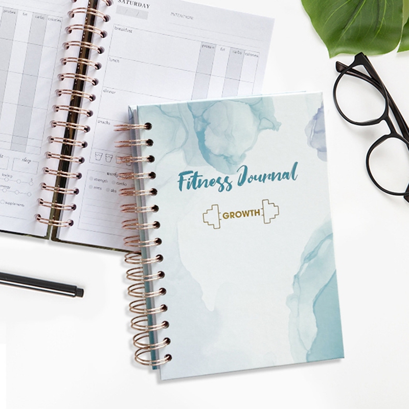 ワークアウトフィットネスジャーナルプランナー、毎日・毎週用の - Fitness Nutrition Journal のレビューと価格