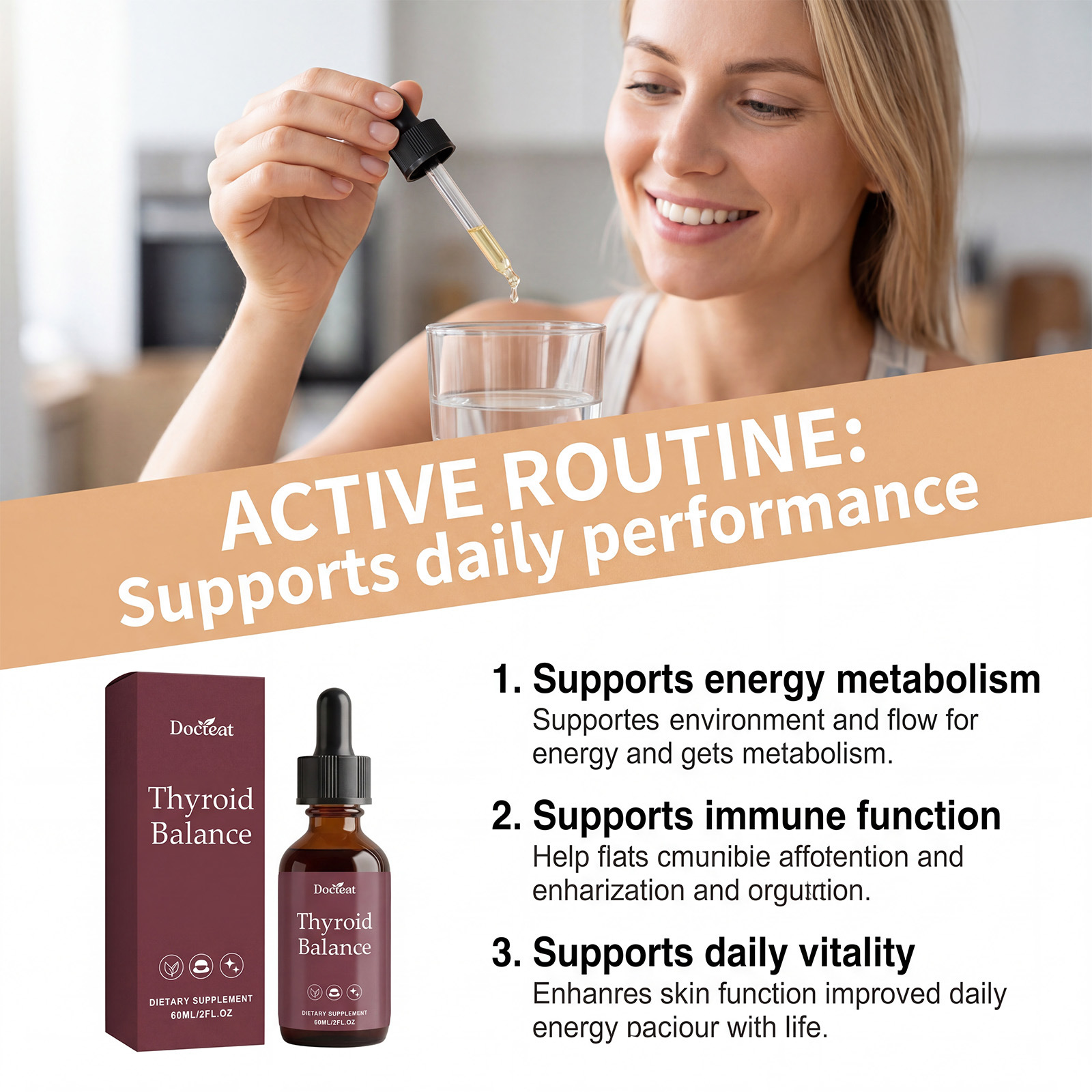 甲状腺チンキ剤サプリメント ヨウ素セレン複合体 ホルモンバラ - Iodine Drops Supplement のレビューと価格