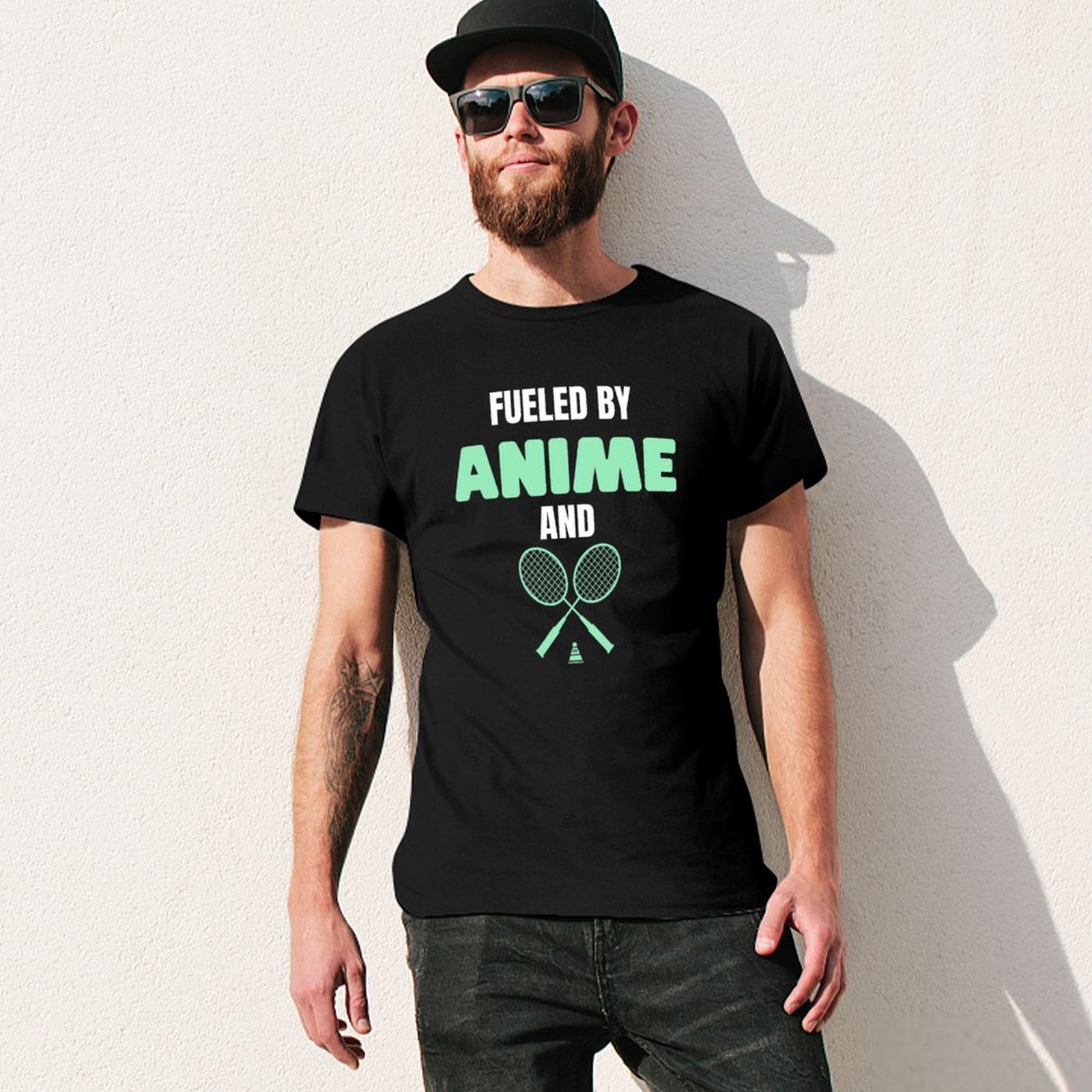 アニメとバドミントン漫画にインスパイアされたスポーツTシャツ - Fuel Fitness & Nutrition Oakbank のレビューと価格