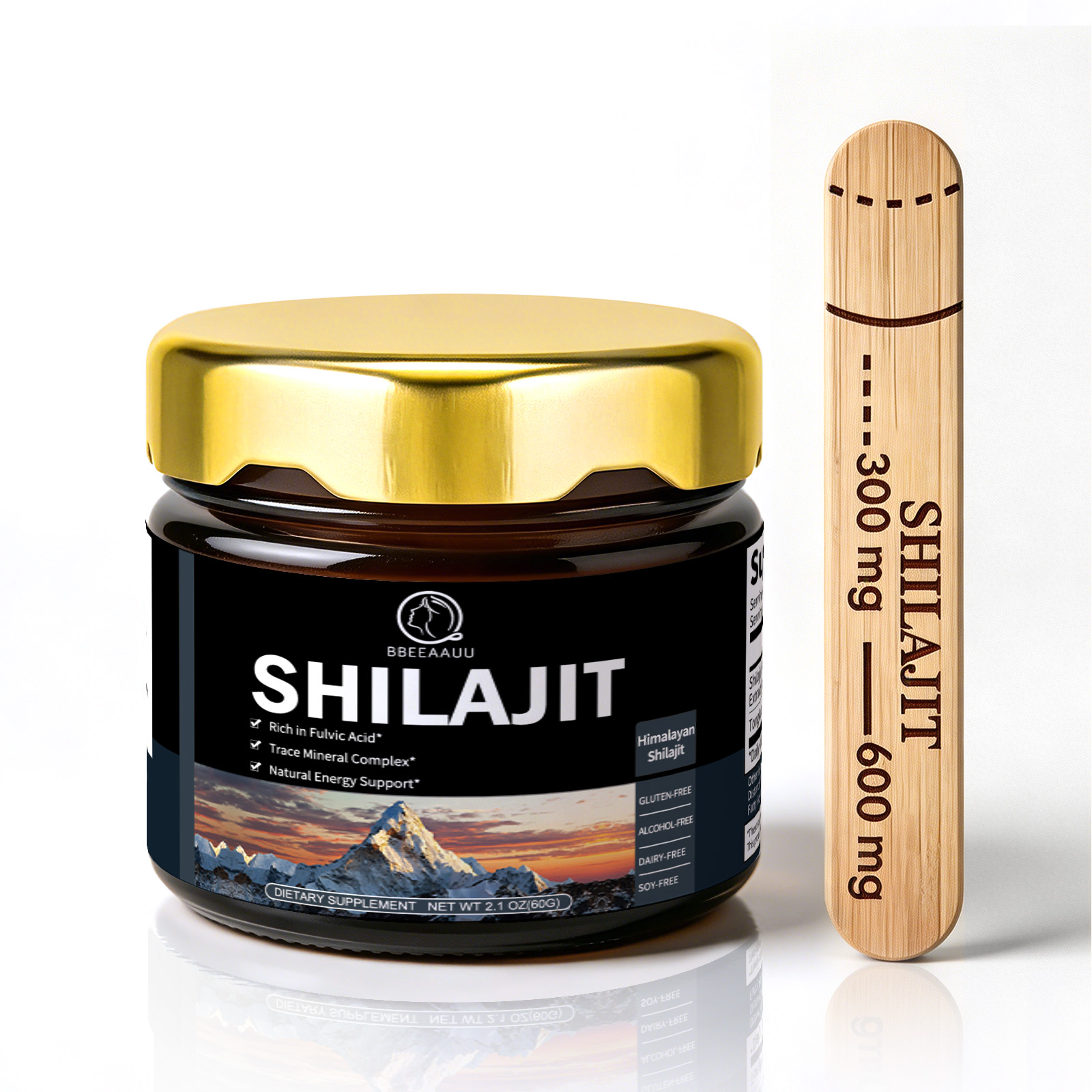 BBEEAAUU 100%純粋シラジット樹脂 シラジットオリ - Shilajit Resin Pure のレビューと価格