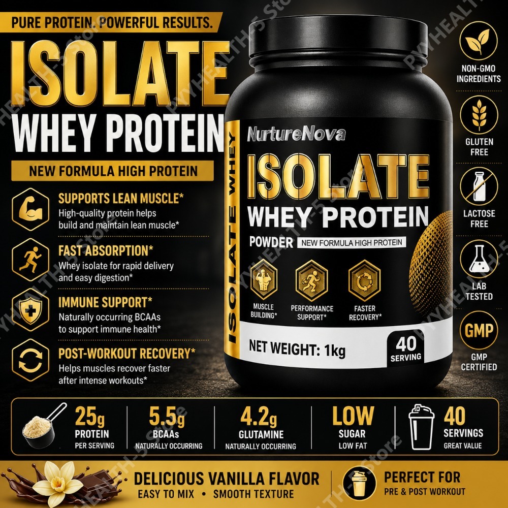 アイソレートホエイプロテインパウダー 1kg 高タンパク質ス - Fitness Nutrition Whey Protein のレビューと価格