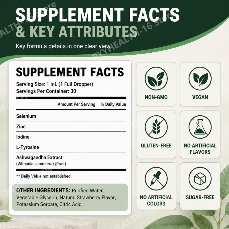 ドクティート甲状腺サポート液状ドロップ（セレン、亜鉛、ヨウ素 - Iodine Drops Supplement のレビューと価格